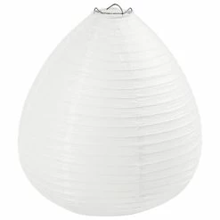 Promo 🌟 Creativ Company Lanterne Papier Lanterne En Papier - Goutte - 27 X 25 Cm - 1 Pce ⭐