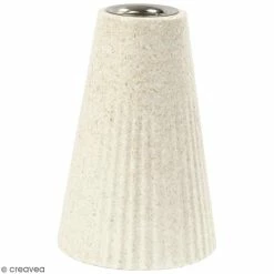 Promo 🧨 Creativ Company Bougeoir à Décorer Bougeoir En Bambou à Décorer - 13 Cm 😀