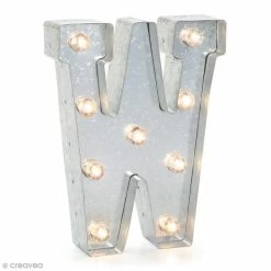 Top 10 🔔 Darice Lettre Lumineuse Led Lettre Lumineuse En Métal Vintage W - 25 X 19 X 4,5 Cm ✨
