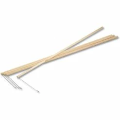 Offres 😀 Folia Lanterne Papier Bâton De Lanterne, En Bois, Longueur : 600 Mm 👍