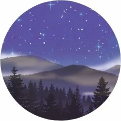 Bon marché 🎉 Folia Lanterne Papier Découpes De Papier Transparent - Diam. 168 Mm - Nuit 😀