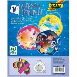 De gros 🧨 Folia Lanterne Papier Lampions Prédécoupés, Cartonnés - Assortis 🧨