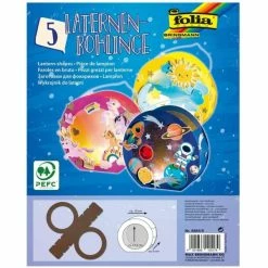 Meilleure vente ⌛ Folia Lanterne Papier Lampions Prédécoupés, Cartonnés - Chocolat 🧨