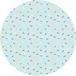 Vente flash 😍 Folia Lanterne Papier Découpes De Papier Transparent - Diam. 168 Mm - Confetti 🛒