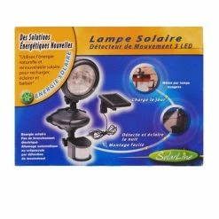 Nouveau 🧨 Solar Line Veilleuses Et Lampes D'ambiance Lampe Solaire Détecteur De Mouvements 🛒