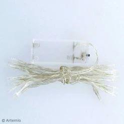 Promo ❤️ Artemio Guirlande Lumineuse LED - 10 Ampoules - Blanc Chaud - 1 M 🛒 -Lampe et luminaire Soldes unnamed file 28