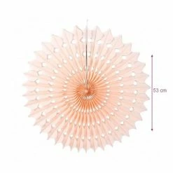 Les meilleures critiques de 🤩 Party Lanterne Papier Grand Éventail Alvéolé Couleur Rose Vintage, Dim.53 Cm, Papier De Soie à Suspendre 😍