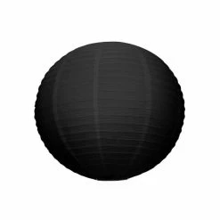 Les meilleures critiques de 😉 Party Lanterne Papier Lanterne Japonaise Noire, Diam. 35 Cm, Lampion Boule Papier Noir, à Suspendre ⌛