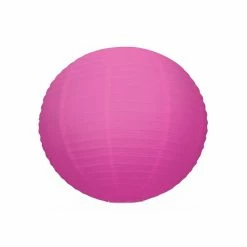 Meilleur prix ✨ Artif Lanterne Papier Lanterne Japonaise Rose Fuchsia, Diam. 35 Cm, Lampion Boule Papier, à Suspendre 🛒