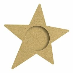 Meilleur prix ✨ Graine Créative Bougeoir à Décorer Porte-bougie Etoile En Bois 15 Cm 🤩