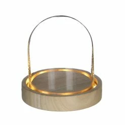 Meilleure vente 🛒 Creavea Cloche En Verre Avec Socle Lumineux - 10 X 10,5 Cm 🥰