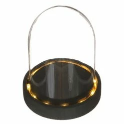 Top 10 😉 Creavea Cloche En Verre Avec Socle Noir Lumineux- 10 X 15,5 Cm ✔️