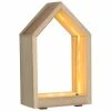 Grosses soldes 💯 Creavea Lampe à Décorer Maison En Bois Lumineuse - 26 X 16 X 9 Cm 🧨