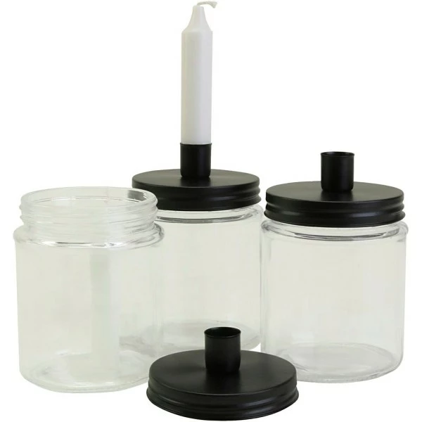 Meilleure affaire ⭐ Creativ Company Bougeoir à Décorer Pot Surmonté D'un Bougeoir - 15x9,5 Cm - 6 Pcs ✔️ 1 Meilleure affaire ⭐ Creativ Company Bougeoir à Décorer Pot Surmonté D'un Bougeoir - 15x9,5 Cm - 6 Pcs ✔️