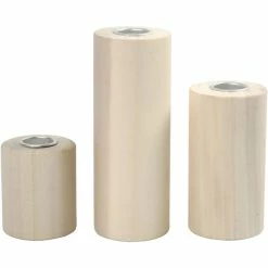 Offres 👍 Creativ Company Bougeoir à Décorer Lot De Bougeoirs Ronds En Bois à Décorer - 6,5 à 14,5 Cm - 3 Pcs 🤩