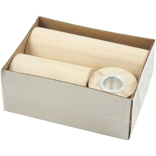 Offres đ Creativ Company Bougeoir Ă DĂ©corer Lot De Bougeoirs Ronds En Bois Ă DĂ©corer - 6,5 Ă 14,5 Cm - 3 Pcs đ€© 2 Offres đ Creativ Company Bougeoir Ă DĂ©corer Lot De Bougeoirs Ronds En Bois Ă DĂ©corer - 6,5 Ă 14,5 Cm - 3 Pcs đ€© â Image 2