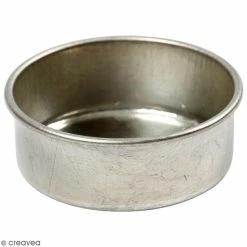 Coupon 🛒 Creativ Company Accessoires Pour Bougies Emplacements Pour Bougies En Métal 4,4 Cm - 12 Pcs ⭐