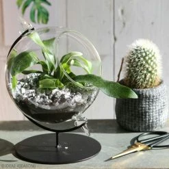 Acheter 🤩 Ideas 4 Seasons Boules Et Suspensions Verre Boule En Verre Ouverte Avec Support En Métal - 15 X 21 Cm 🔔 -Lampe et luminaire Soldes unnamed file 67